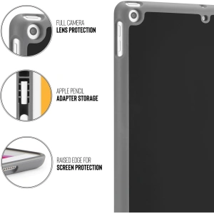 Hurtownia GSM - Etui Pipetto Origami No3 Pencil Case Apple iPad 10.2 2019/2020/2021 (7., 8. i 9 generacji) (czarny) - PIP004BLK - {ean13} - Hurt