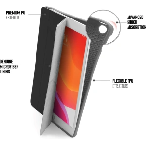 Hurtownia GSM - Etui Pipetto Origami No3 Pencil Case Apple iPad 10.2 2019/2020/2021 (7., 8. i 9 generacji) (czarny) - PIP004BLK - {ean13} - Hurt