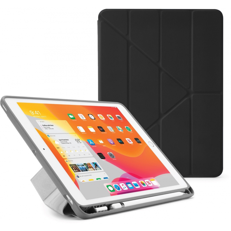 Pipetto Distributor - 5060520953205 - PIP004BLK - Pipetto Origami No3 Pencil Case Apple iPad 10.2 2019/2020/2021 7, 8, 9 Gen (black) - B2B homescreen