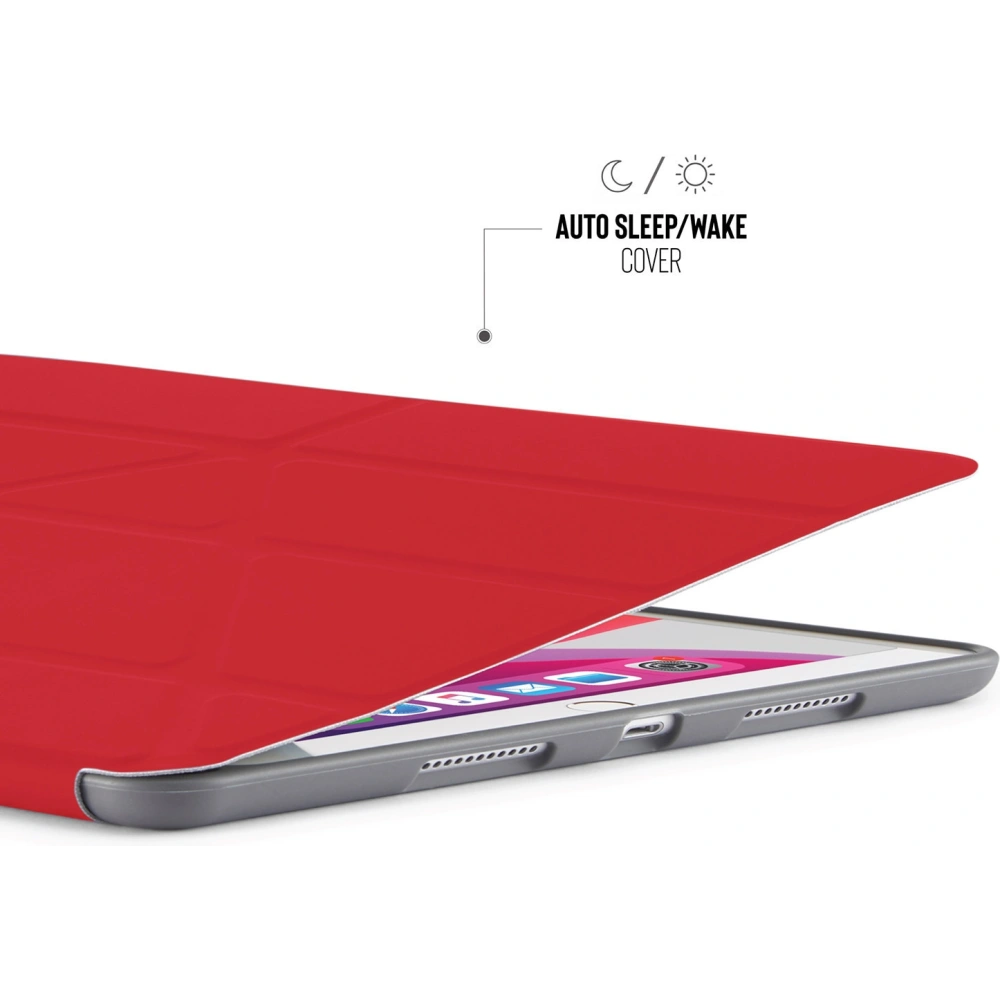 Hurtownia GSM - Etui Pipetto Origami No3 Pencil Case Apple iPad 10.2 2019/2020/2021 (7., 8. a 9. generace) (červená) - PIP005RED - {ean13} - Hurt