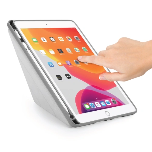 Etui Pipetto Origami No3 Pencil Case Apple iPad 10.2 2019/2020/2021 (7., 8. i 9 generacji) (czerwony)