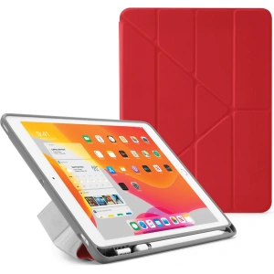 Wholesale Pipetto Origami No3 Pencil Case Apple iPad 10.2 2019/2020/2021 7, 8, 9 Gen (red) - PIP005RED - {ean13} - Hurt