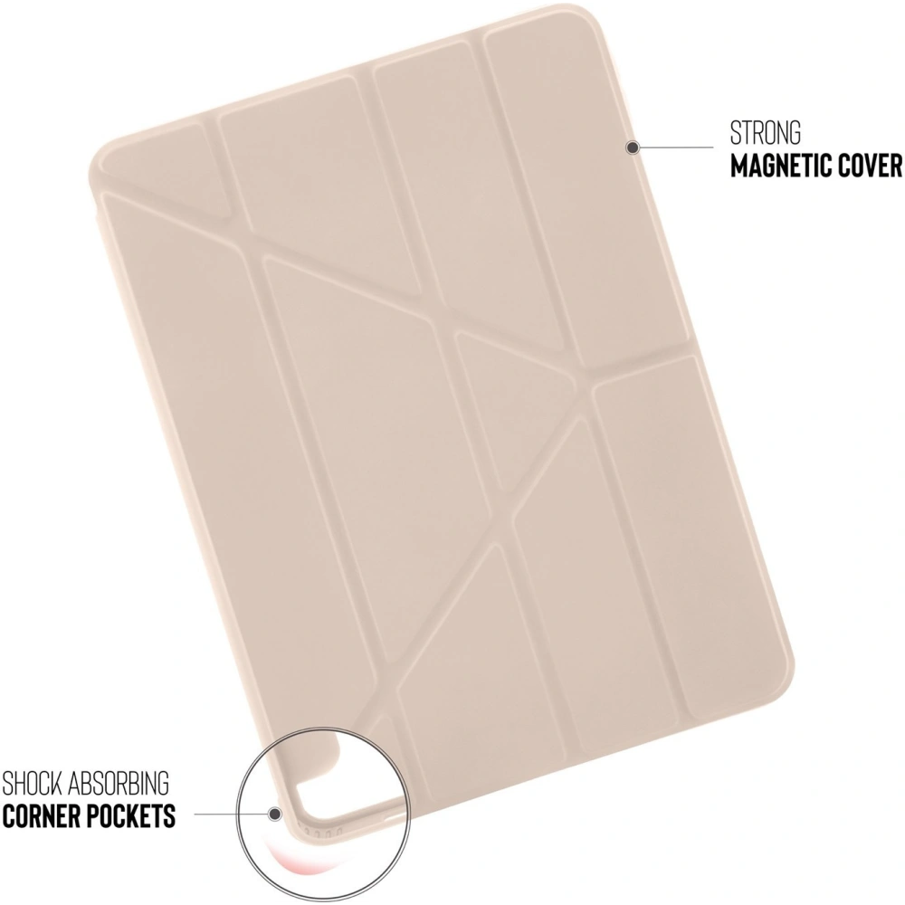 Hurtownia GSM - Etui Pipetto Origami No1 Original TPU Apple iPad Pro 12.9 2020 (4. generace) (Dusty Pink) - PIP007PNK - {ean13} - Hurt