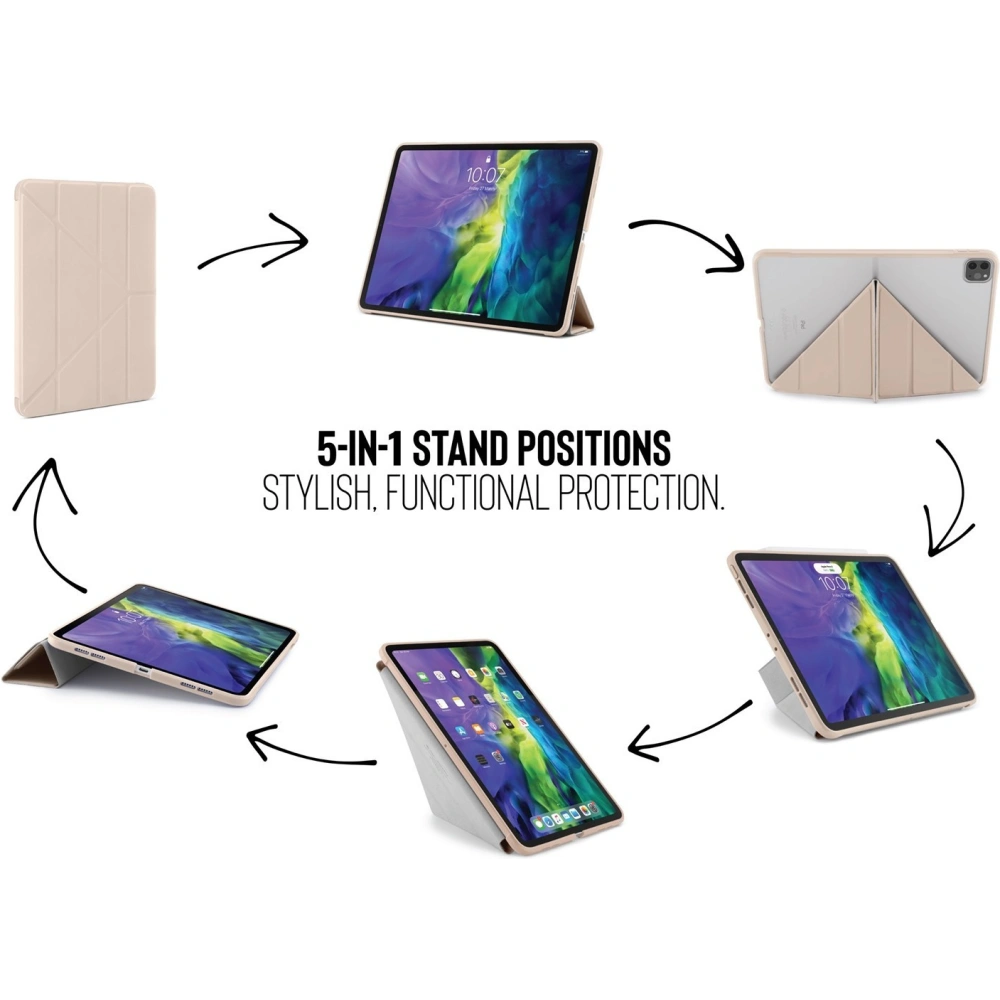 Hurtownia GSM - Etui Pipetto Origami No1 Original TPU Apple iPad Pro 12.9 2020 (4. generace) (Dusty Pink) - PIP007PNK - {ean13} - Hurt