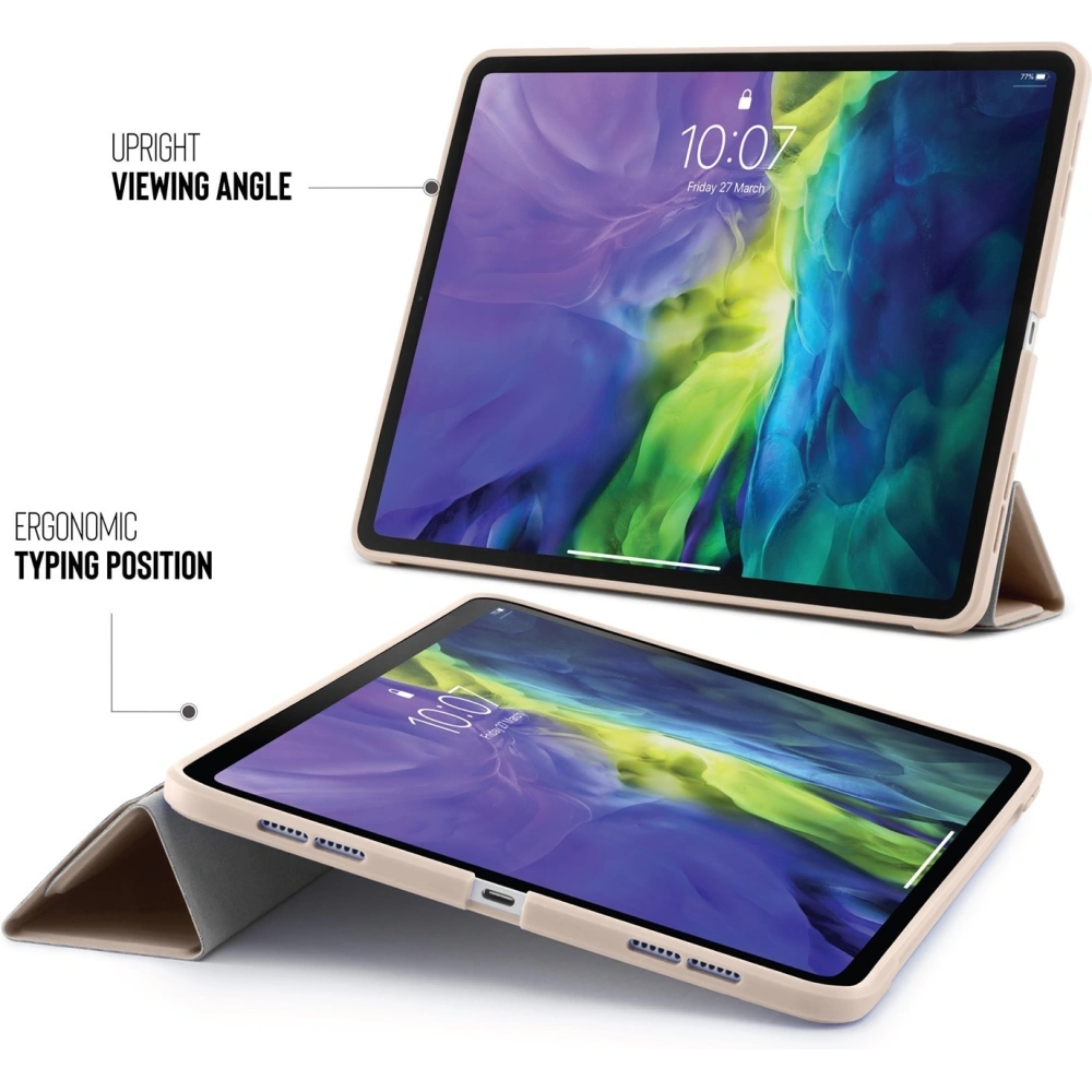 Hurtownia GSM - Etui Pipetto Origami No1 Original TPU Apple iPad Pro 12.9 2020 (4. generace) (Dusty Pink) - PIP007PNK - {ean13} - Hurt