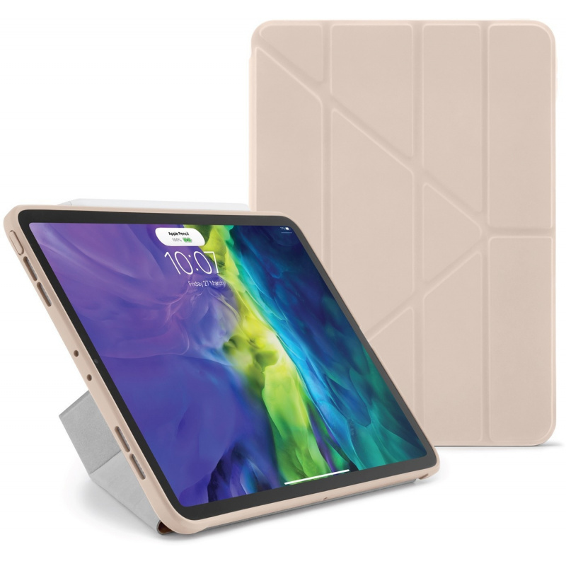 Pipetto Distributor - 5060188460251 - PIP007PNK - Pipetto Origami No1 Original TPU Apple iPad Pro 12.9 2020 4 Gen (Dusty Pink) - B2B homescreen