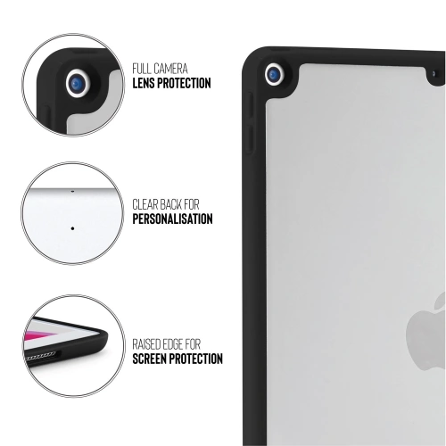 Etui Pipetto Origami No1 Original TPU Apple iPad 10.2 2019/2020/2021 (7., 8. i 9 generacji) (czarny)