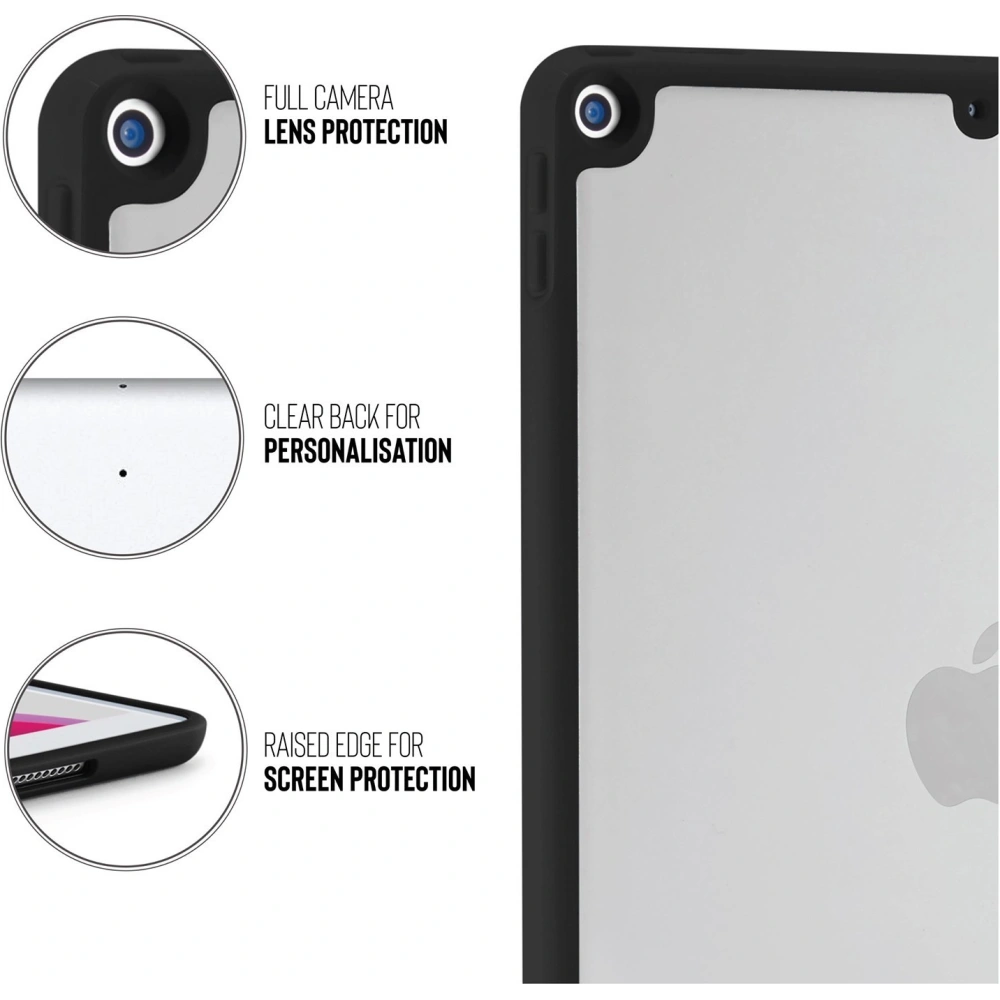Hurtownia GSM - Etui Pipetto Origami No1 Original TPU Apple iPad 10.2 2019/2020/2021 (7., 8. a 9. generace) (černé) - PIP008BLK - {ean13} - Hurt