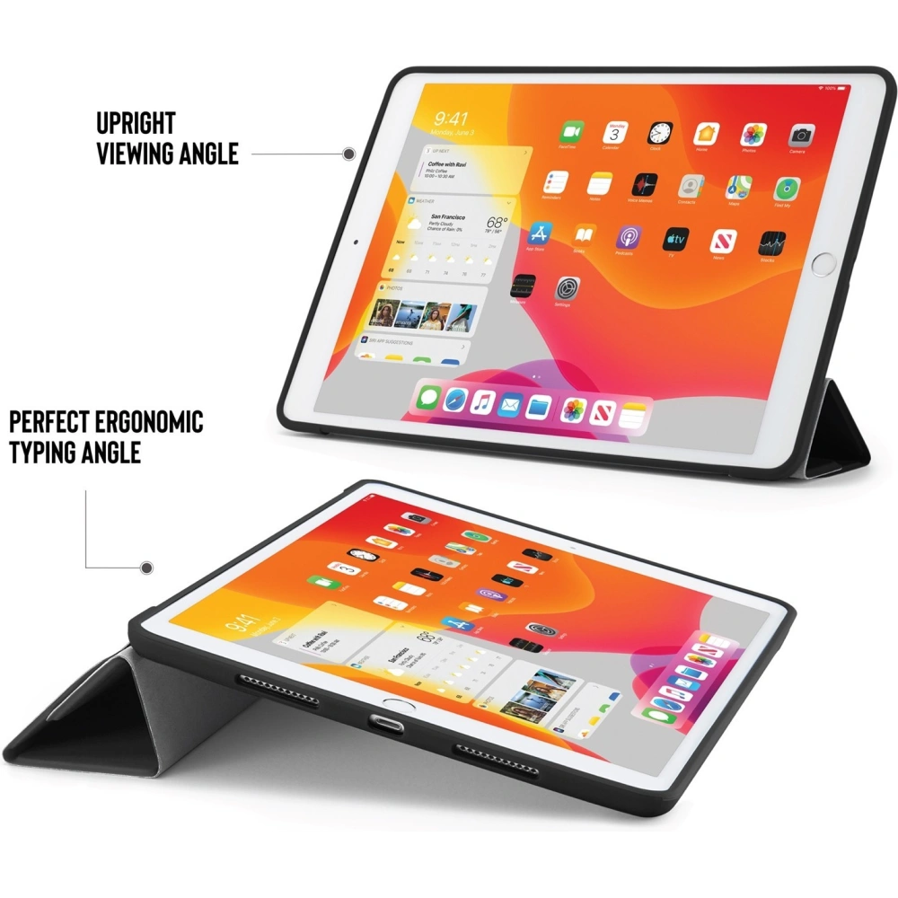 Hurtownia GSM - Etui Pipetto Origami No1 Original TPU Apple iPad 10.2 2019/2020/2021 (7., 8. a 9. generace) (černé) - PIP008BLK - {ean13} - Hurt