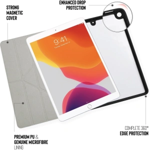 Wholesale Pipetto Origami No1 Original TPU Apple iPad 10.2 2019/2020/2021 7, 8, 9 Gen (black) - PIP008BLK - {ean13} - Hurt