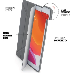 Wholesale Pipetto Origami No1 Original TPU Apple iPad 10.2 2019/2020/2021 7, 8, 9 Gen (dark gray) - PIP009GRY - {ean13} - Hurt