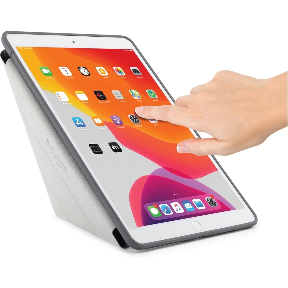 Hurtownia GSM - Etui Pipetto Origami No1 Original TPU Apple iPad 10.2 2019/2020/2021 (7., 8. a 9. generace) (tmavě šedá) - PIP009GRY - {ean13} - Hurt
