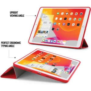 Wholesale Pipetto Origami No1 Original TPU Apple iPad 10.2 2019/2020/2021 7, 8, 9 Gen (red) - PIP010RED - {ean13} - Hurt