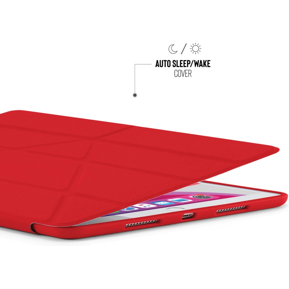 Hurtownia GSM - Etui Pipetto Origami No1 Original TPU Apple iPad 10.2 2019/2020/2021 (7., 8. a 9. generace) (červená) - PIP010RED - {ean13} - Hurt