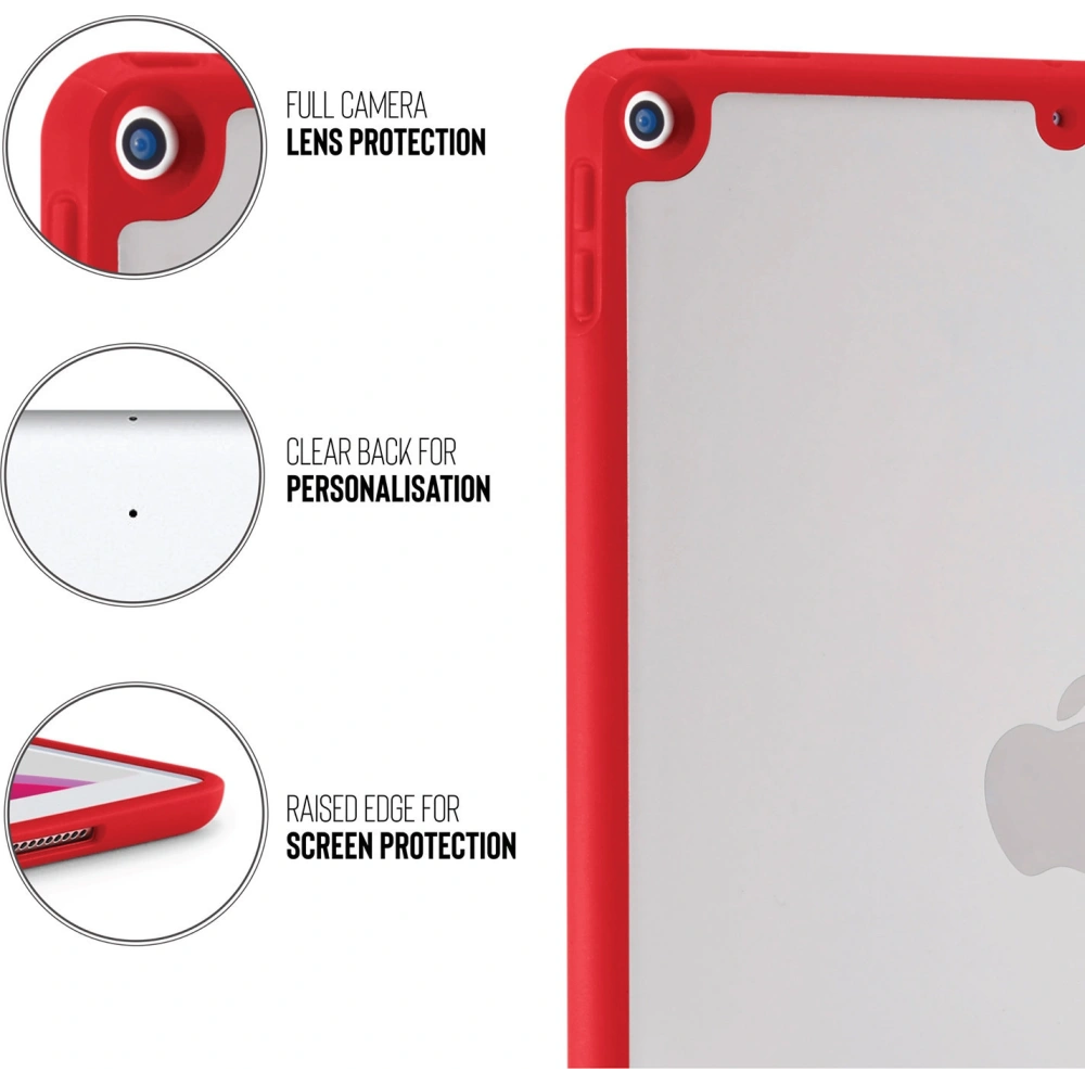 Hurtownia GSM - Etui Pipetto Origami No1 Original TPU Apple iPad 10.2 2019/2020/2021 (7., 8. a 9. generace) (červená) - PIP010RED - {ean13} - Hurt