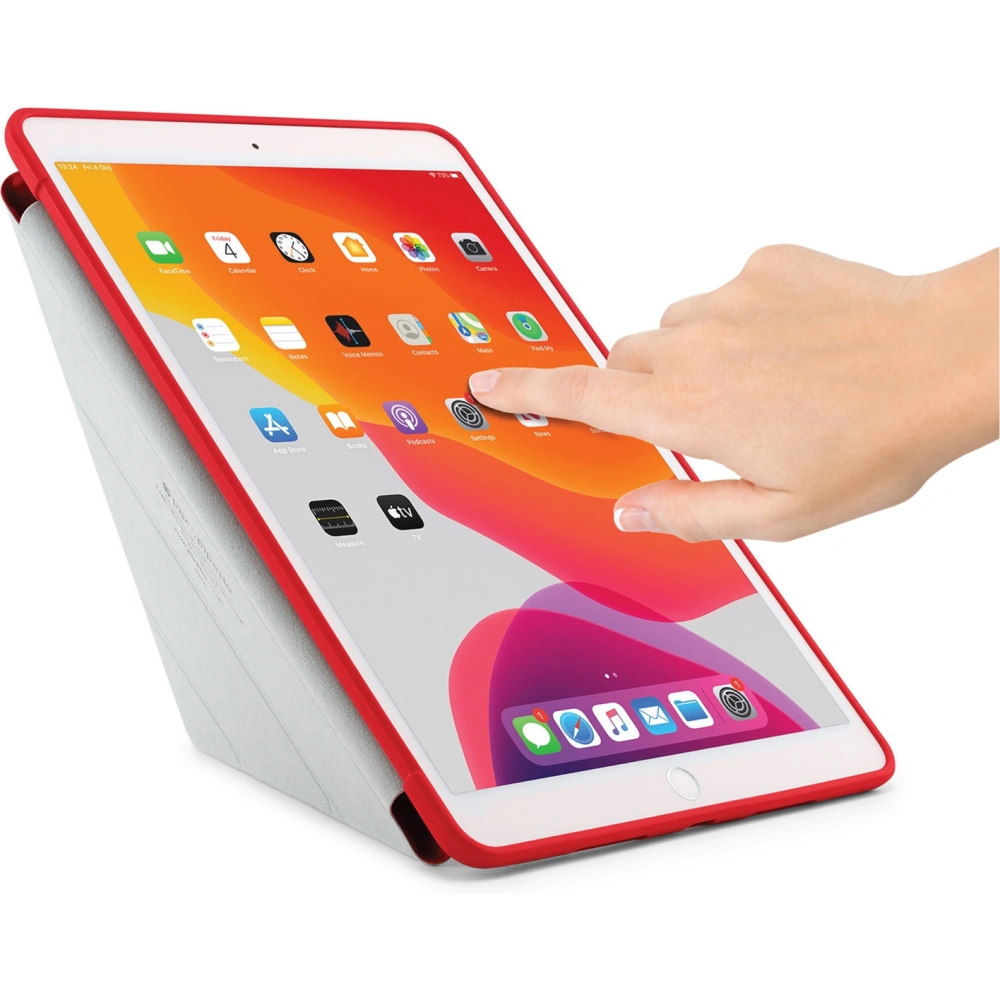 Hurtownia GSM - Etui Pipetto Origami No1 Original TPU Apple iPad 10.2 2019/2020/2021 (7., 8. a 9. generace) (červená) - PIP010RED - {ean13} - Hurt