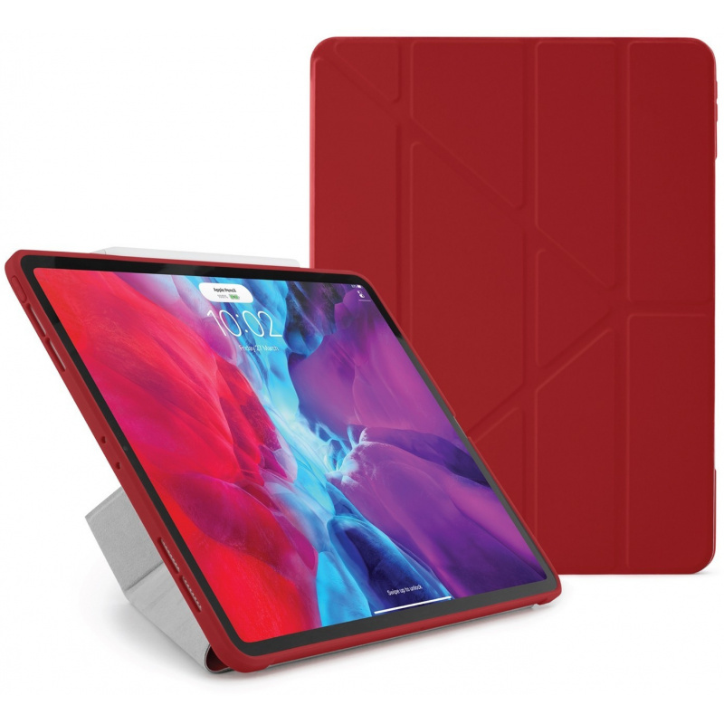 Pipetto Distributor - 5060188460206 - PIP011RED - Pipetto Origami No1 Original TPU Apple iPad Pro 12.9 2018/2020/2021 3, 4, 5 Gen (red) - B2B homescreen