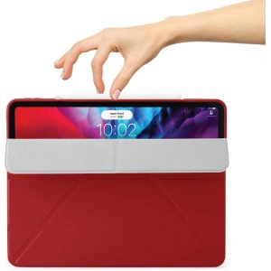 Wholesale Pipetto Origami No1 Original TPU Apple iPad Pro 12.9 2018/2020/2021 3, 4, 5 Gen (red) - PIP011RED - {ean13} - Hurt