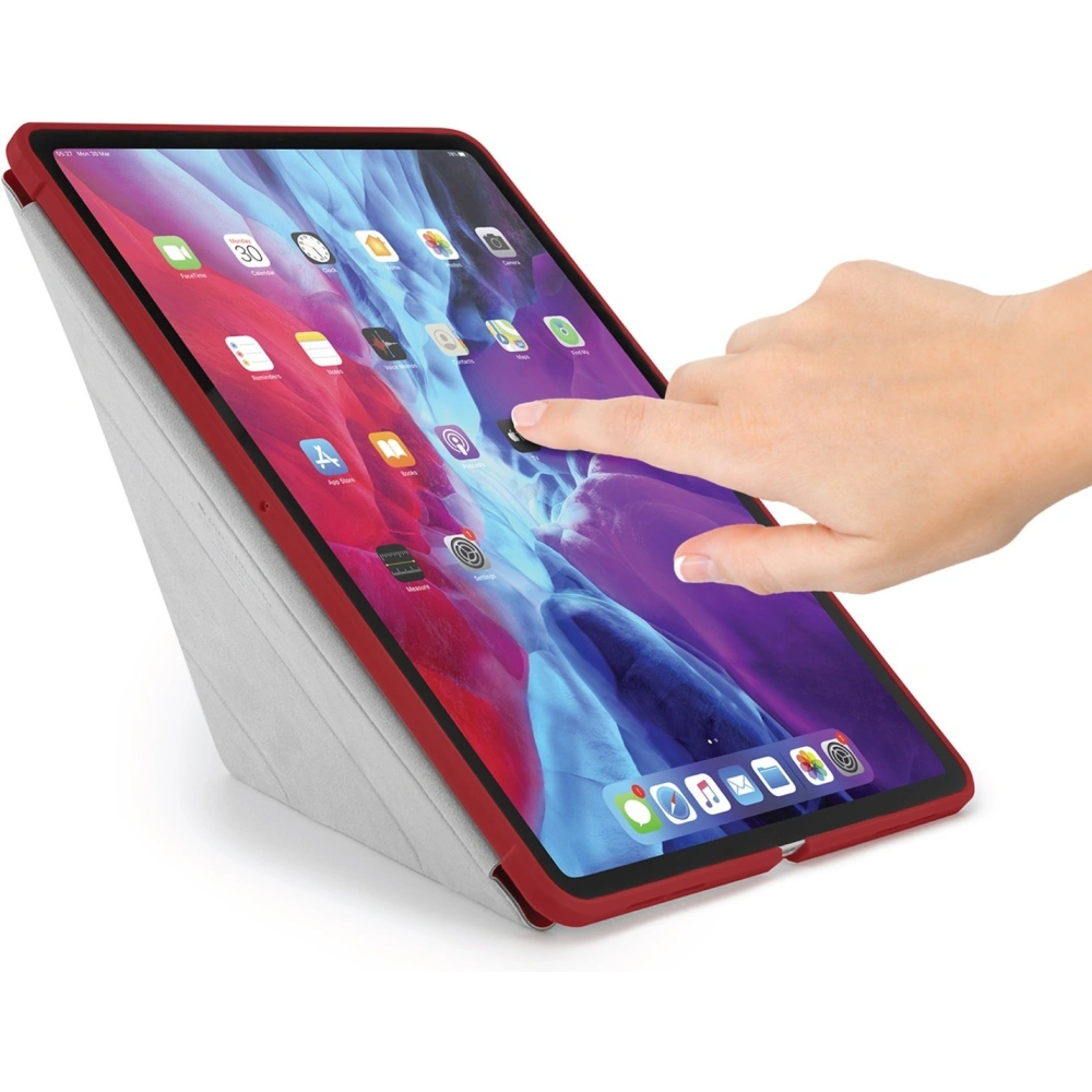 Hurtownia GSM - Etui Pipetto Origami No1 Original TPU Apple iPad Pro 12.9 2018/2020/2021 (3., 4. a 5. generace) (červená) - PIP011RED - {ean13} - Hurt