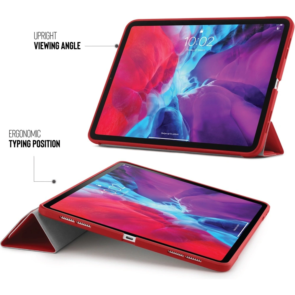 Hurtownia GSM - Etui Pipetto Origami No1 Original TPU Apple iPad Pro 12.9 2018/2020/2021 (3., 4. a 5. generace) (červená) - PIP011RED - {ean13} - Hurt