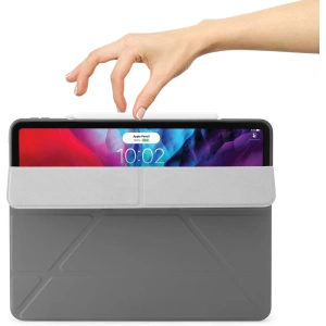Hurtownia GSM - Etui Pipetto Origami No1 Original TPU Apple iPad Pro 12.9 2018/2020/2021 (3., 4. i 5. generacji) (Dark Grey) - PIP012GRY - {ean13} - Hurt