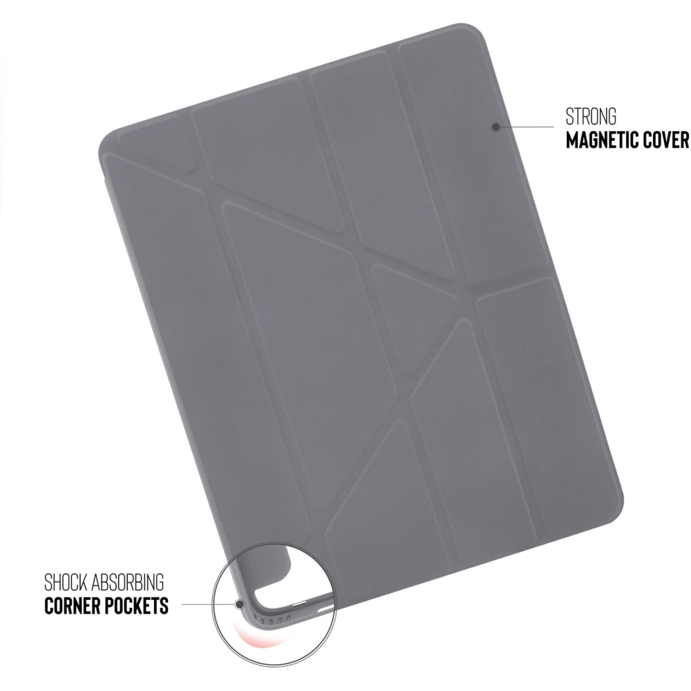 Hurtownia GSM - Etui Pipetto Origami No1 Original TPU Apple iPad Pro 12.9 2018/2020/2021 (3., 4. i 5. generacji) (Dark Grey) - PIP012GRY - {ean13} - Hurt