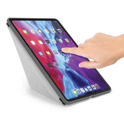 Etui Pipetto Origami No1 Original TPU Apple iPad Pro 12.9 2018/2020/2021 (3., 4. i 5. generacji) (Dark Grey)