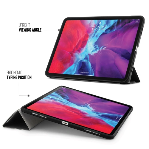 Etui Pipetto Origami No1 Original TPU Apple iPad Pro 12.9 2018/2020/2021 (3., 4. i 5. generacji) (czarny)