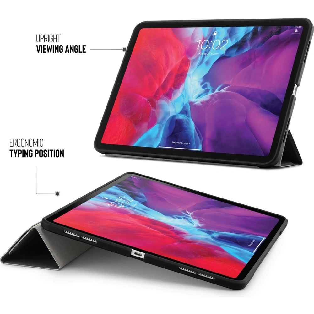 Hurtownia GSM - Etui Pipetto Origami No1 Original TPU Apple iPad Pro 12.9 2018/2020/2021 (3., 4. a 5. generace) (černý) - PIP013BLK - {ean13} - Hurt
