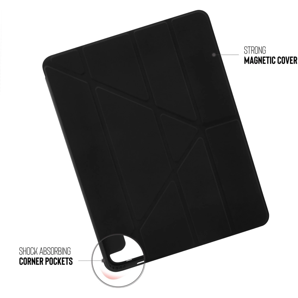Hurtownia GSM - Etui Pipetto Origami No1 Original TPU Apple iPad Pro 12.9 2018/2020/2021 (3., 4. a 5. generace) (černý) - PIP013BLK - {ean13} - Hurt