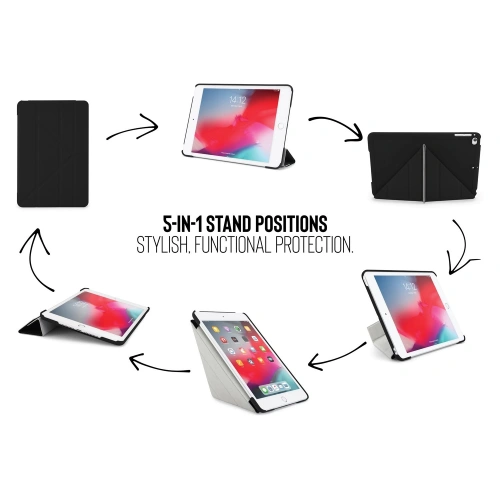 Etui Pipetto Origami No1 Original PC Apple iPad mini 7.9 2015/2019 (4. i 5. generacji) (czarny)