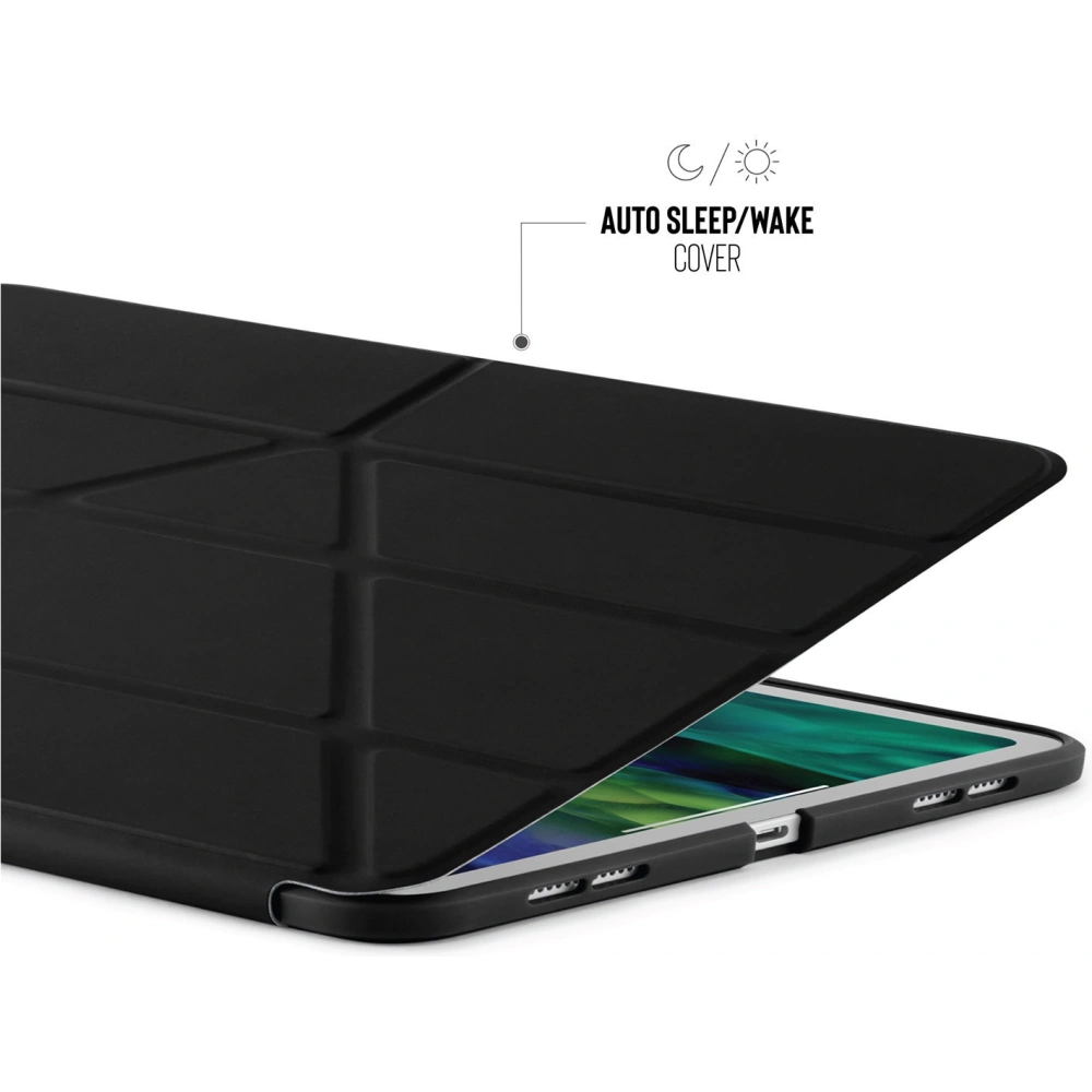 Hurtownia GSM - Etui Pipetto Origami No1 Original TPU Apple iPad Air 10.9 2020/2022 (4. a 5. generace) / iPad Air 11 2024 (6. generace) (černé) - PIP019BLK - {ean13} - Hurt