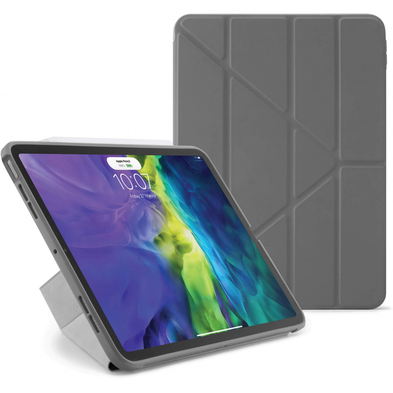 Pipetto Distributor - 5060520953946 - PIP020GRY - Pipetto Origami No1 Original TPU Apple iPad Air 10.9 2020 4 Gen (dark gray) - B2B homescreen