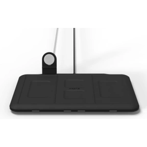 Wholesale Mophie Wireless Charging 4i1 with Apple Watch holder 10W (black) - MPH051BLK - {ean13} - Hurt