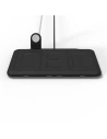 Ładowarka bezprzewodowa Mophie Wireless Charging 4w1 z uchwytem do Apple Watch 10W (czarna)