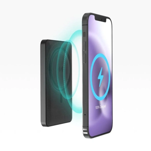 Powerbank Mophie Snap+ Powerstation Juice Pack Mini MagSafe 5000mAh USB-C (czarny)