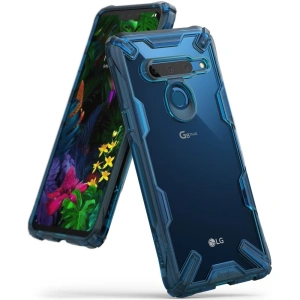 Etui Ringke Fusion-X LG G8 ThinQ Space Blue