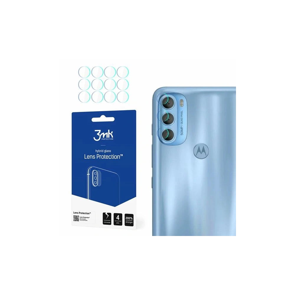 Hurtownia GSM - Hybridní sklo na objektiv fotoaparátu 3MK Lens Protection Motorola Moto G71 5G [4 PACK] - 3MK2572 - {ean13} - Hurt