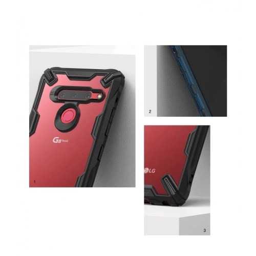 Etui Ringke Fusion-X LG G8 ThinQ Space Blue