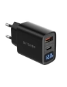 Síťová nabíječka Blitzwolf BW-S19, USB, USB-C, 20W (černá)