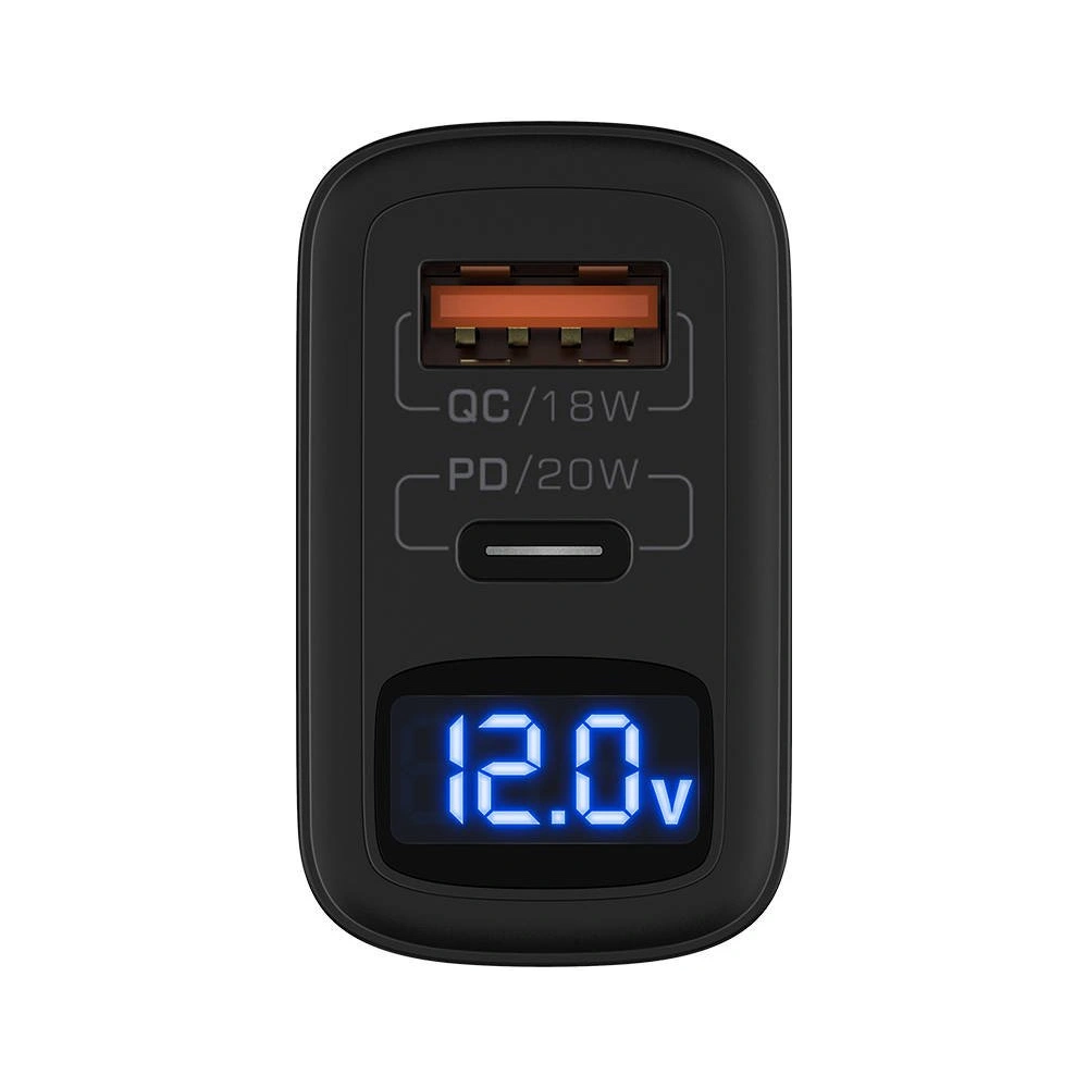 Hurtownia GSM - Ładowarka sieciowa Blitzwolf BW-S19, USB, USB-C, 20W (czarna) - BLZ423BLK - {ean13} - Hurt