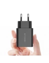 Hurtownia GSM - Síťová nabíječka Blitzwolf BW-S19, USB, USB-C, 20W (černá) - BLZ423BLK - {ean13} - Hurt