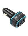 Wholesale Blitzwolf BW-SD7 car charger, 2x USB, USB-C, 80W (black) - BLZ430BLK - {ean13} - Hurt