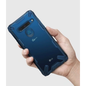 Etui Ringke Fusion-X LG G8 ThinQ Space Blue