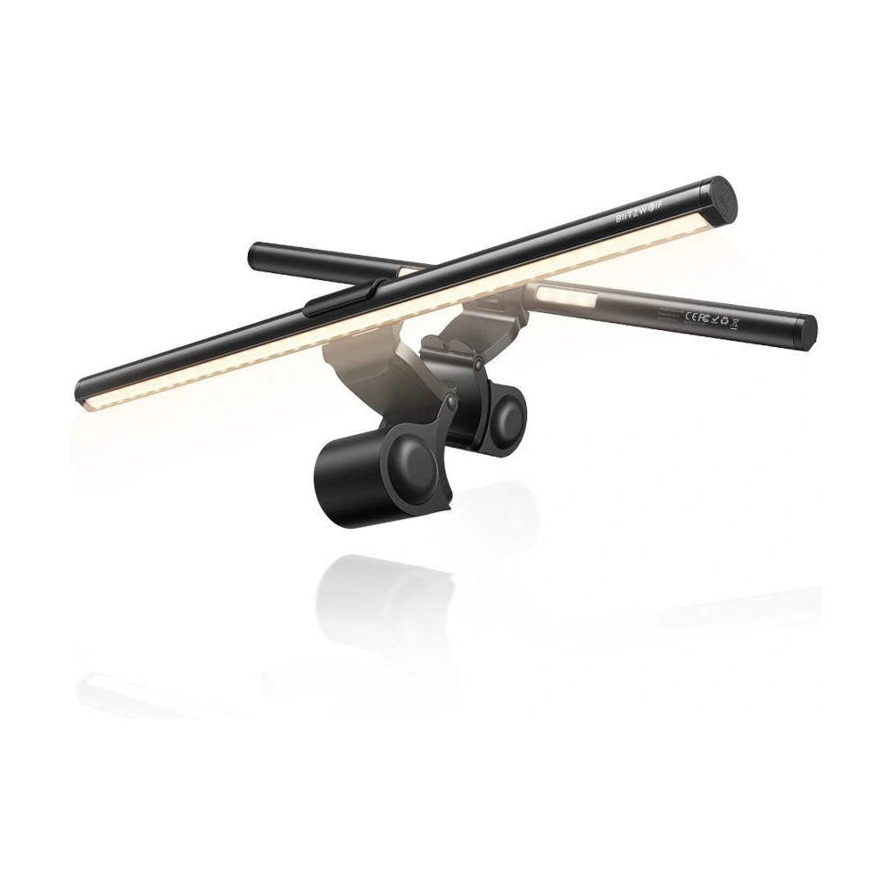 Wholesale Blitzwolf BW-SLT1 Monitor Light Bar with Dual Light Source - BLZ438BLK - {ean13} - Hurt
