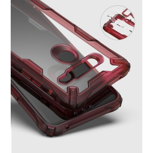 Etui Ringke Fusion-X LG G8 ThinQ Ruby Red