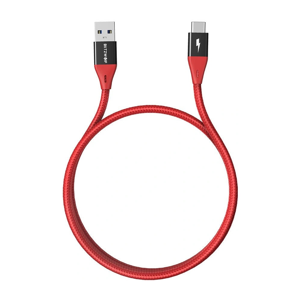Wholesale BlitzWolf BW-TC22 USB-C Cable 3A, 20W. 1.8m (red) - BLZ450RED - {ean13} - Hurt