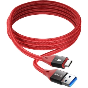 Hurtownia GSM - Kabel USB do USB-C BlitzWolf BW-TC22 3A, 20W, 1.8m (czerwony) - BLZ450RED - {ean13} - Hurt