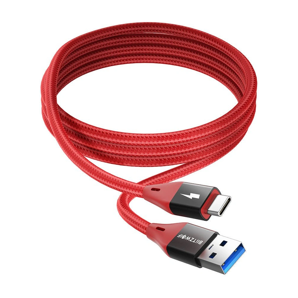 Wholesale BlitzWolf BW-TC22 USB-C Cable 3A, 20W. 1.8m (red) - BLZ450RED - {ean13} - Hurt