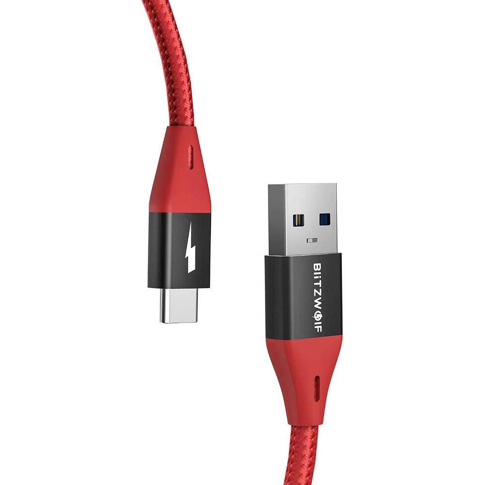 Wholesale BlitzWolf BW-TC22 USB-C Cable 3A, 20W. 1.8m (red) - BLZ450RED - {ean13} - Hurt